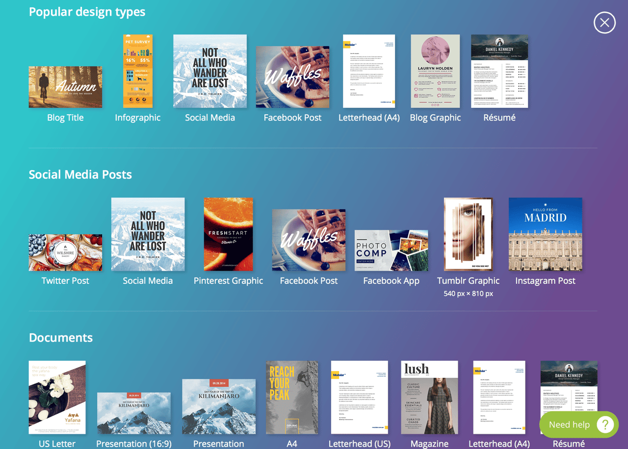 Canva programa de diseño gráfico fácil, útil, profesional y gratuito